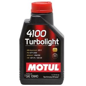 Olej 10W40 MOTUL 4100 TURBOLIGHT 1L - 2827799201