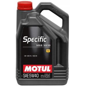 Olej 5W40 MOTUL SPECIFIC 505.01 502.00 5L - 2861174363