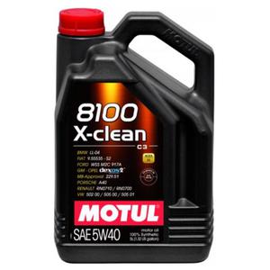 Olej 5W40 MOTUL 8100 X-CLEAN C3 5L - 2861174365