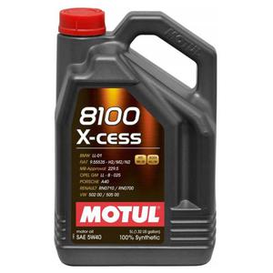 Olej 5W40 MOTUL 8100 X-CESS 5L - 2827799272