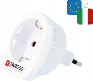 Skross 1.500212-E Travel adapter CA EU to IT - 2874010943