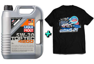 Olej Liqui Moly Top Tec 4200 5W30 5L + koszulka Gratis! - 2854133224