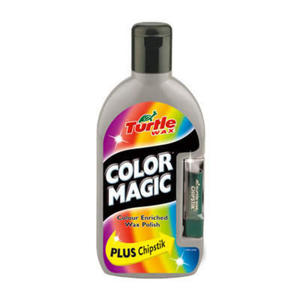 Wosk COLOR MAGIC Turtle Wax + kredka do rys. Kolor: Srebrny - 2829106782