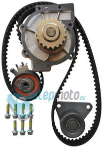 Zestaw rozrzdu INA + pompa wody DOLZ Volvo S60 - 2829110554