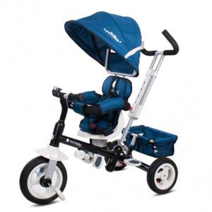 Super Trike Plus z obr. siedzeniem - granatowy - 2862438253