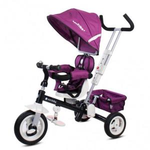 Super Trike Plus z obr. siedzeniem - bordowy - 2862438254