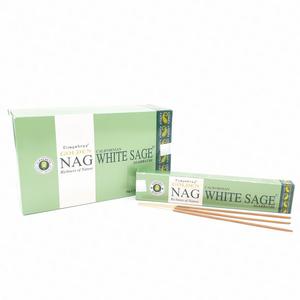 Kadzidełka VIJAYSHREE Golden Nag White Sage (biała szałwia) - 15g - 2860865978