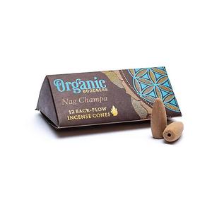 Kadzideka SOI Organic Nag Champa stoki back flow - 12 szt. - 2875301288