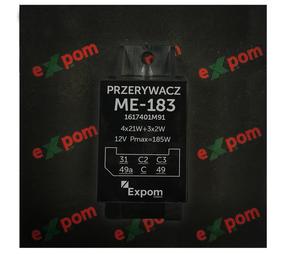 Przerywacz kierunkowskazw ME94. 83355934. PKJ-95 MF3/MF4/C-330M/C-385 EXPOM KWIDZYN EU - 2876406129