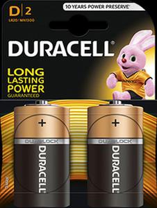 Bateria alkaliczna LR20 2blister DURACELL - 2859263266