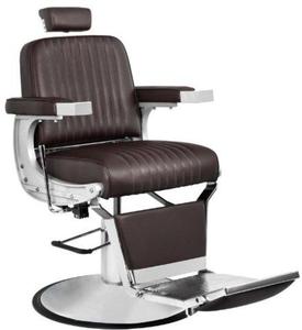 Fotel Barberski Continental Brzowy - 2856336619