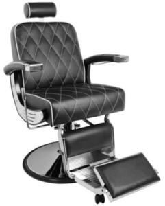 Fotel Barberski Imperial Czarny - 2856336622