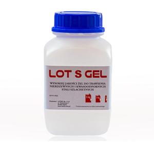 LOT S GEL 5kg el do trawienia stali nierdzewnych i kwasoodpornych. - 2868130989