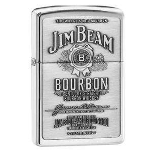 Zapalniczka Zippo Jim Beam Pewter Emblem, High Polish Chrome - 2851940093