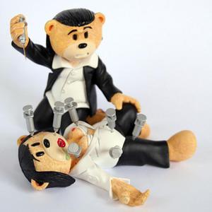 BAD TASTE BEARS-MOVIE figurka stojca "Mia & Vince" - 2851940151