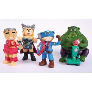 BAD TASTE BEARS zestaw figurek "Avenge of the Nerds" - 2851940179