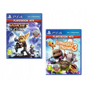 PS4 Zestaw 2 Gry Ratchet And Clank + Little Big Planet 3 - 2878380800