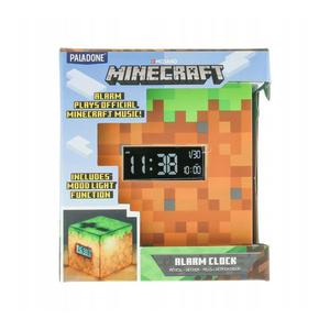 Lampka i Budzik Minecraft Zegar Produkt Na Licencji - 2878380913