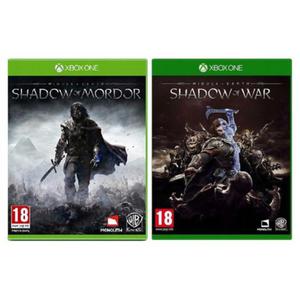 Xbox ONE Zestaw 2 Gry Shadow Of Mordor + Shadow Of War PL - 2873001135