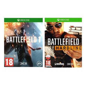 Xbox ONE Zestaw 2 Gry Battlefield 1 + Battlefield Hardline - 2878380946