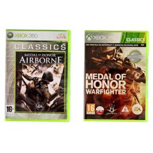 Xbox 360 Zestaw 2 Gry - Medal Of Honor Warfighter + Airborne - 2878380948