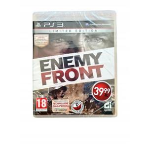PS3 Enemy Front Limited Edition - Okadka francuska - 2878380733