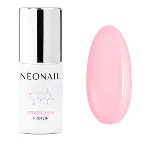 Lakier hybrydowy Cover Base Protein Pastel Apricot NeoNail  - 2863224658