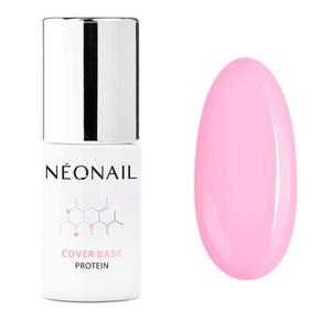 Lakier hybrydowy Cover Base Protein Pastel Rose NeoNail  - 2863224660