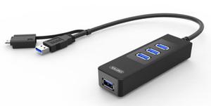 Hub USB 3.0 OTG Unitek Y-3046A - 2861794119