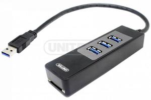 Hub USB 3.0 + czytnik SDXC Unitek Y-3048A - 2861794120