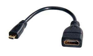 Adapter micro HDMI - HDMI M/F 18cm - 2861794280