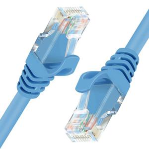 Kabel patchcord CAT-6 Blue 1m - 2861794422