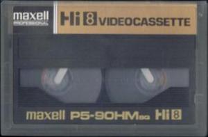 Kaseta Hi8 Maxell P5-90HMBQ