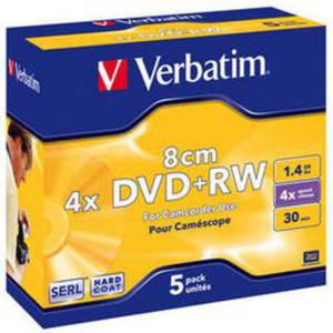 Pyty DVD+RW Verbatim 1,4GB 5 szt.