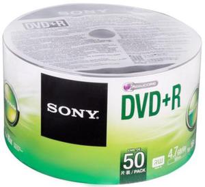 Pyty DVD+R SONY Spindel 50 szt. - 2861794617