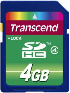 Karta pamici Transcend SDHC 4GB Class 4 - 2861795408