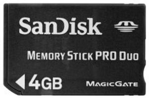 Karta pamici MemoryStick Pro Duo 4GB