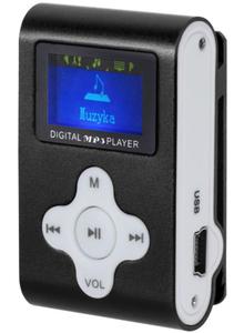 Odtwarzacz MP3 LCD czarny KOM0742 - 2861795529
