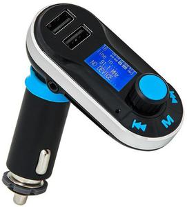 Transmiter FM LCD adowarka 2xUSB