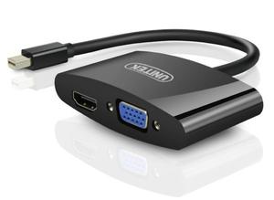 Konwerter Mini DP do HDMI/VGA Unitek Y-6328 - 2861795812