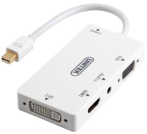 Konwerter Mini DP do HDMI/DVI/VGA Unitek Y-6354 - 2861795813