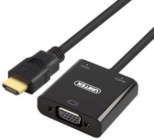 Konwerter HDMI do VGA z dwikiem Unitek Y-6333 - 2861795851