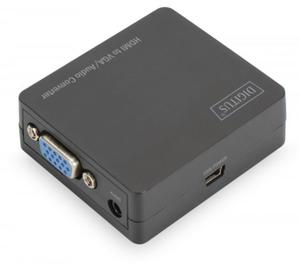 Konwerter HDMI do VGA z audio Digitus DS-40310-1