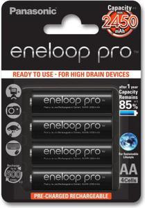 Akumulatory AA Eneloop Pro 2450mAh 4szt.