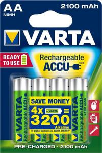 Akumulatory AA Varta Ready2Use 2100mAh 4 szt. - 2861795914