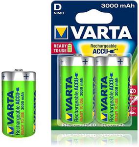 Akumulatory D Varta Ready2Use 3000mAh 2 szt. - 2861795918