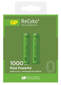 Akumulatorek AAA GP Recyko+ 1000mAh 2 szt. - 2861795923