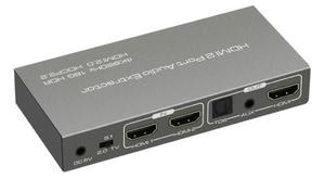 Switch HDMI 2x1 4K + ekstraktor SAE06 - 2864123210