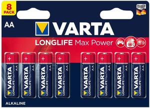 Baterie Varta LONGLIFE MAX POWER AA 8szt. - 2864123221