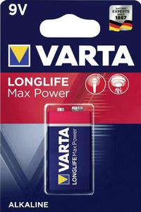 Bateria Varta LONGLIFE MAX POWER 6LR61 - 2864123223